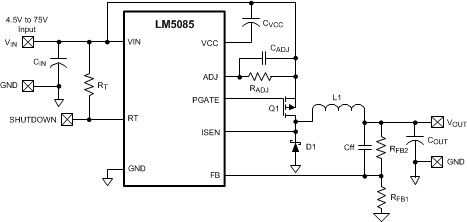 LM5085-Q1-ⲿأ-DC/DCѹ-Դ