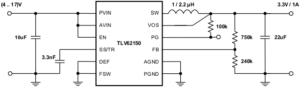 TLV62150A-4-17V1Aзֲʽϵͳ(DCS) - ƵĽѹת? (Rev. B)