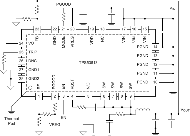 TPS53513-תɿأ-DC/DCѹ-Դ