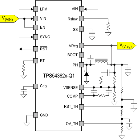 TPS54362-Q1-תɿأ-DC/DCѹ-Դ