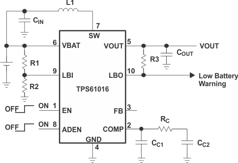 TPS61013-תɿأ-DC/DCѹ-Դ