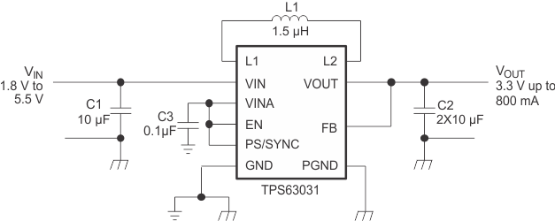 TPS63030-תɿأ-DC/DCѹ-Դ