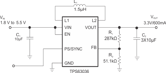 TPS63036-תɿأ-DC/DCѹ-Դ