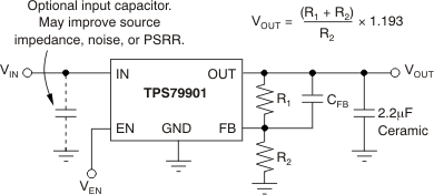 TPS799-TPS799 200-mA, Low-Quiescent Current, Ultralow Noise, High-PSRR Low-Dropout Linear Regulator