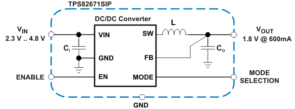 TPS826711-600mAЧMicroSiP? ѹת߶< 1.0mm (Rev. F)