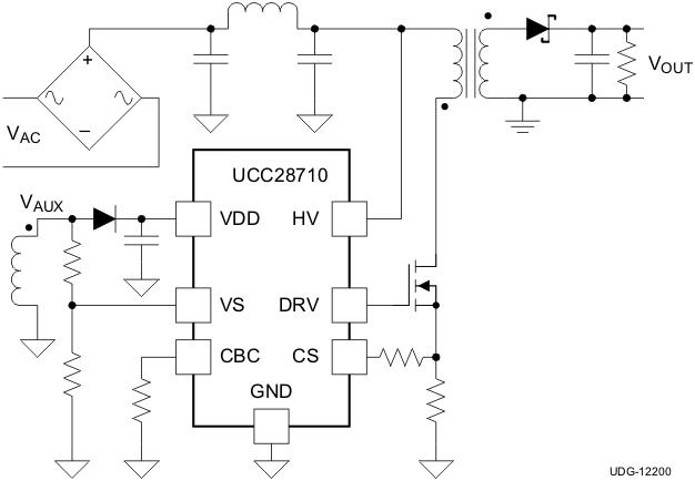 UCC28711-ʽ-߸DC/DCת-Դ