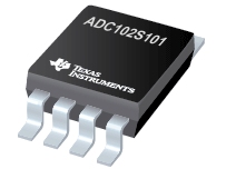 ADC102S101-˫ͨ500 ksps  1 ksps10 λ A/D ת