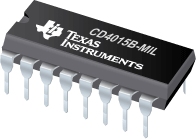 CD4015B-MIL-CMOS ˫· 4 ̬λĴ