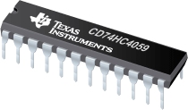 CD74HC4059- CMOS ߼ CMOS  ɱ̵ N Ƶ