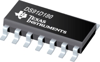 DS91D180-100 MHz M-LVDS ·/