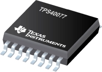 TPS40077-High Efficiency Midrage Input Synchronous Buck Controller w/Voltage Feed-Forward